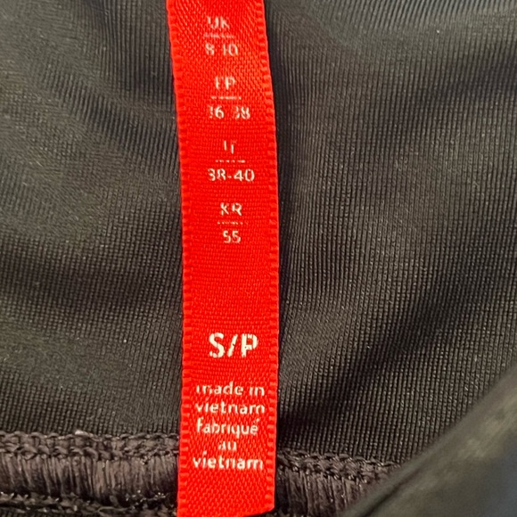 SPANX Faux Leather Moto Legging Very Black Size Small - Picture 8 of 12